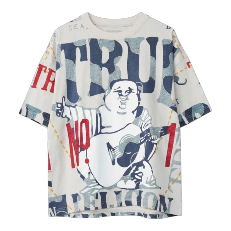 TRUE RELIGION: No. 1 Oversizes SS Tee 110784